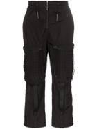 A-cold-wall* Cropped Cargo Trousers - Black
