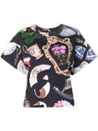 Boutique Moschino Printed T-shirt - Black