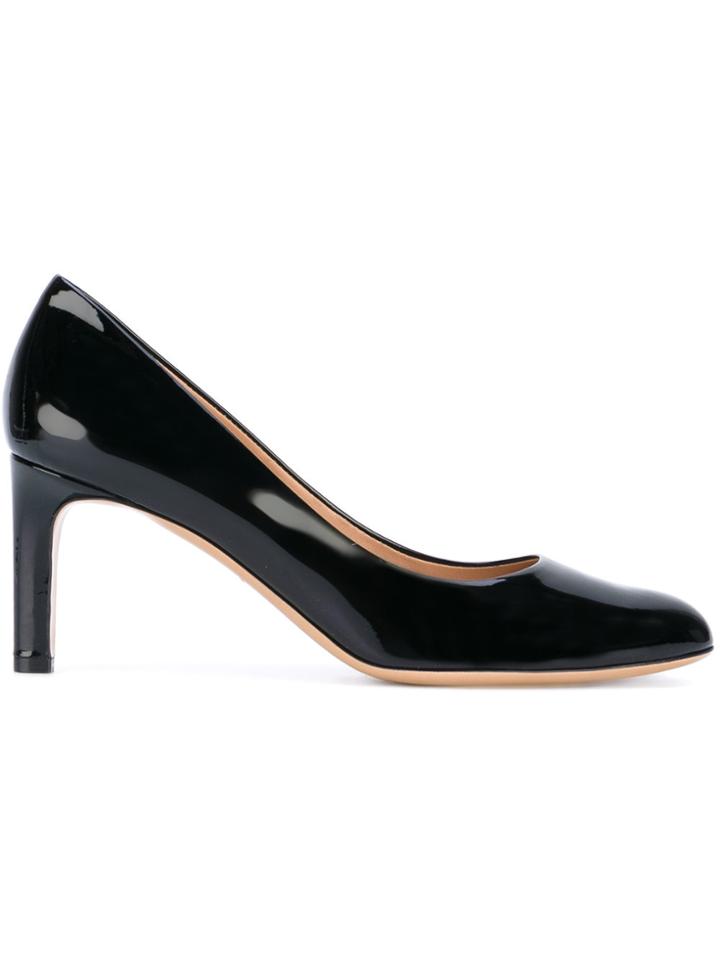 Salvatore Ferragamo Classic Almond Toe Pumps - Black