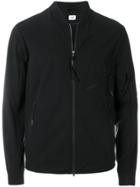 Cp Company Zip Pocket Bomber Jacket - Black