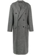 Rokh Double Breasted Coat - Black