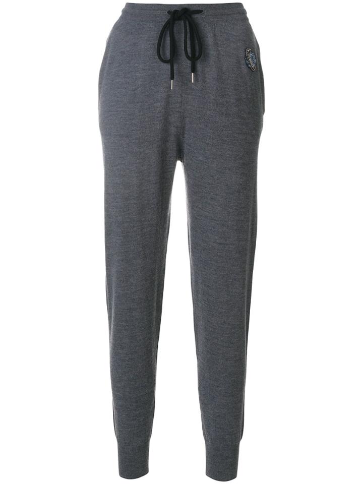 Markus Lupfer Planet Knitted Track Pants - Grey
