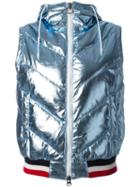 Rossignol Quilted Down Vest, Women's, Size: 44, Blue, Polyester/polyamide/feather Down