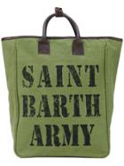 Mc2 Saint Barth Tyler Bar 52 Tote - Green