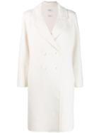 P.a.r.o.s.h. Classic Double-breasted Coat - White