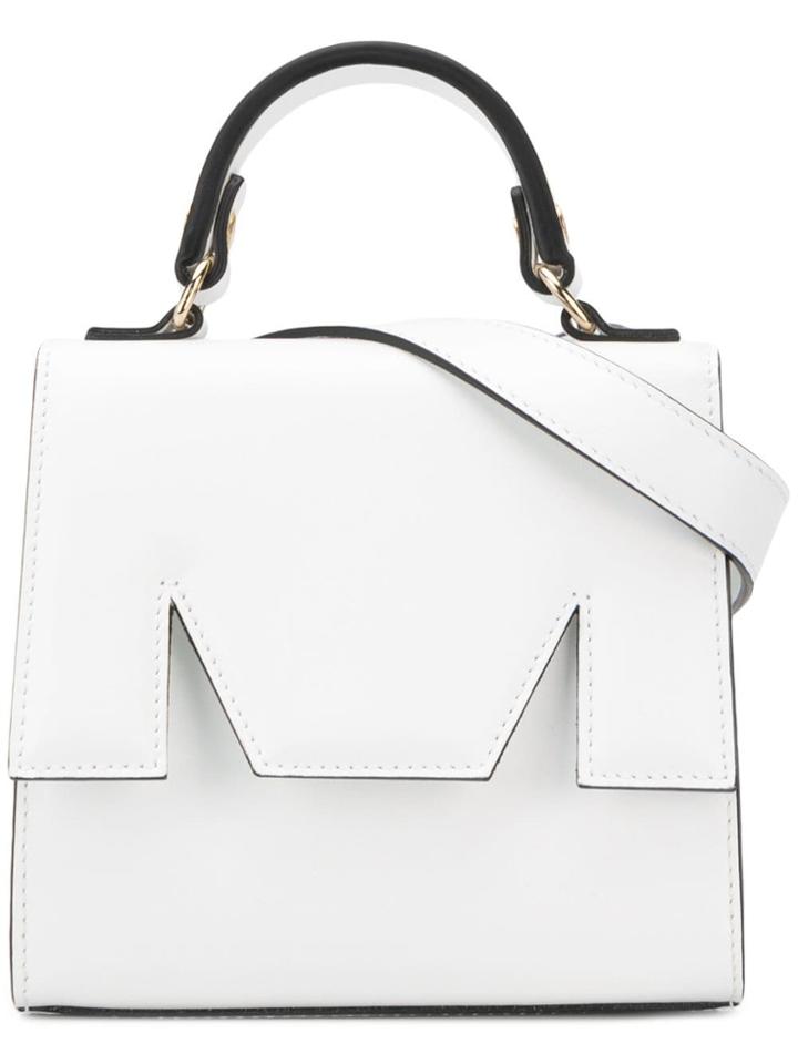 Msgm M Belt Bag - White