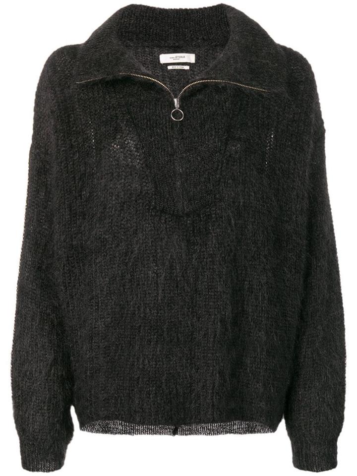 Isabel Marant Étoile Cyclan Zipped Sweater - Black