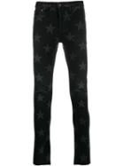 Takahiromiyashita The Soloist Star Print Skinny Jeans - Black