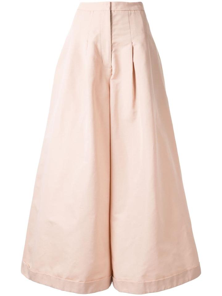Paskal High-waisted Wide-leg Trousers - Pink
