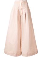 Paskal High-waisted Wide-leg Trousers - Pink