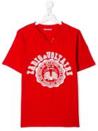 Zadig & Voltaire Kids Logo Patch T-shirt - Red