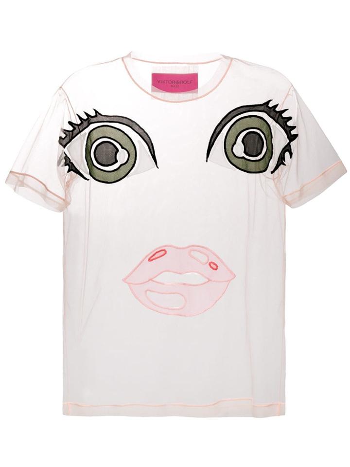 Viktor & Rolf Action Doll T-shirt - Pink & Purple