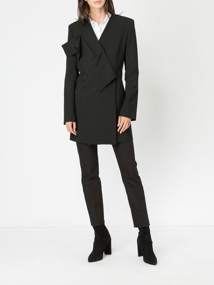 Litkovskaya Midi Tailored Jacket - Black