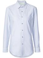 Off-white Formal Striped Shirt - Blue