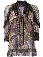 Just Cavalli Patterned Blouse - Multicolour