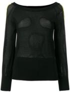 Diesel Sheer Cut-out Jumper - Black