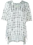 Max Mara Anchor Print Top