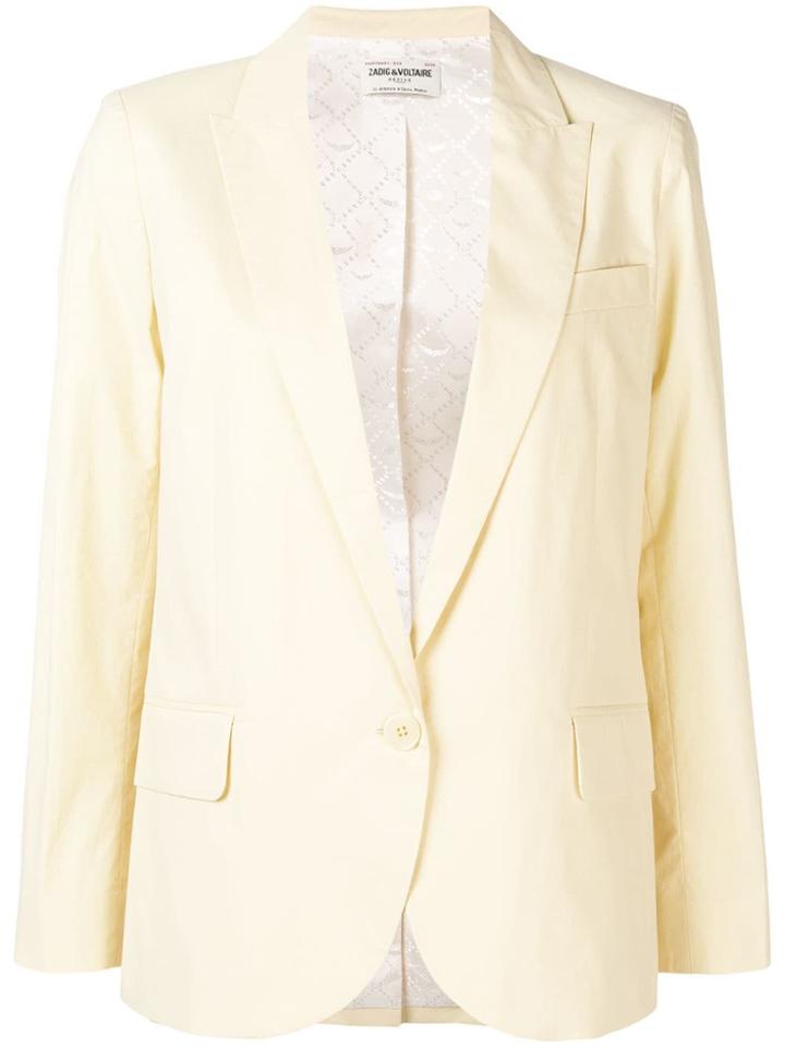 Zadig & Voltaire Boyfriend-fit Blazer - Yellow