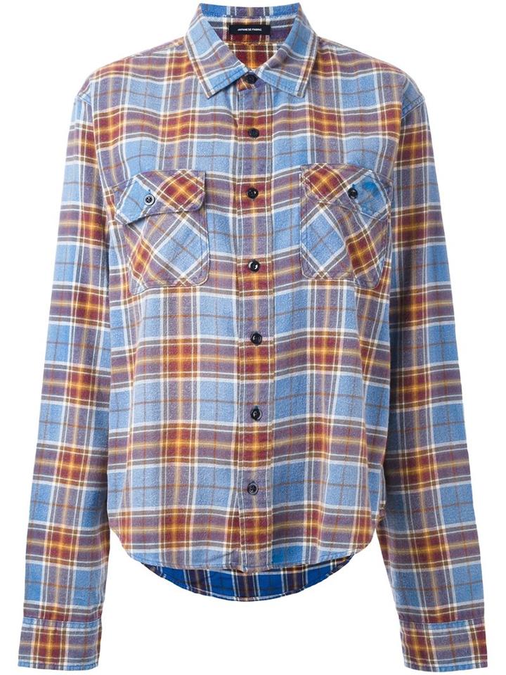R13 Plaid Shirt, Women's, Size: Small, Cotton