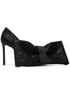 Off-white C/o Jimmy Choo Black Mary 100 Silk Bow Pumps