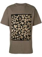 Forcerepublik Leopard Print T-shirt - Green