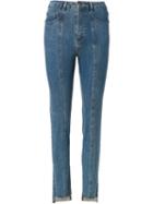 Talie Nk Skinny Jeans, Women's, Size: 36, Blue, Cotton/spandex/elastane