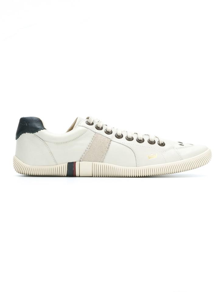 Osklen Panelled Sneakers - White
