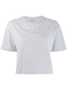 Acne Studios Cropped Boxy T-shirt - Grey