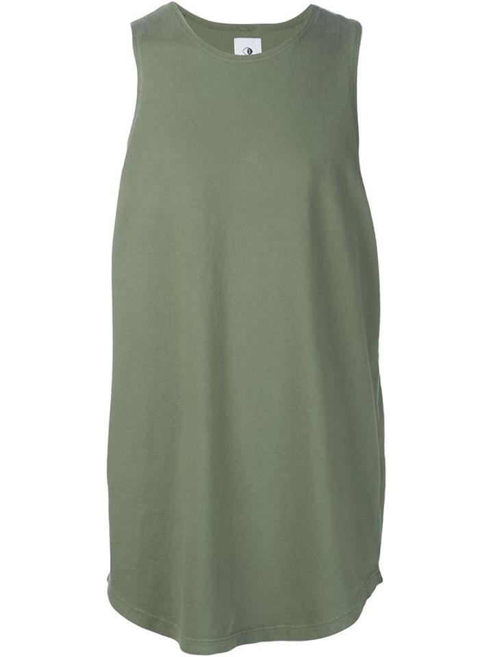 321 Classic Sleeveless T-shirt, Men's, Size: Medium, Green, Cotton
