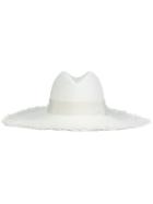 Maison Michel 'ginger' Hat, Women's, Size: Small, White, Cotton/viscose/straw