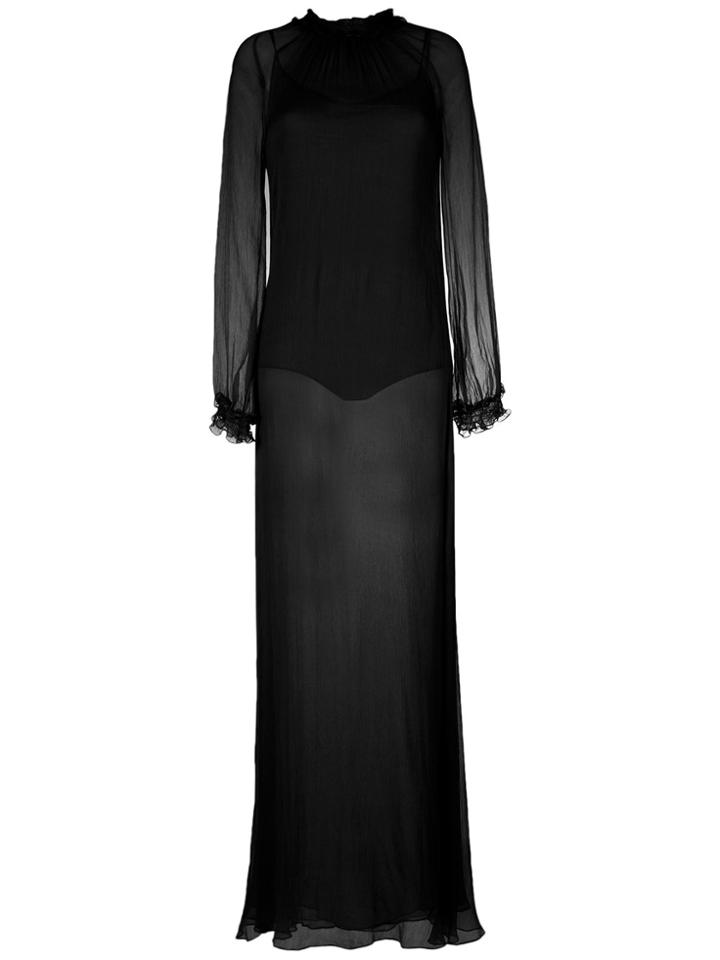 Nk Ruched Details Dress - Black