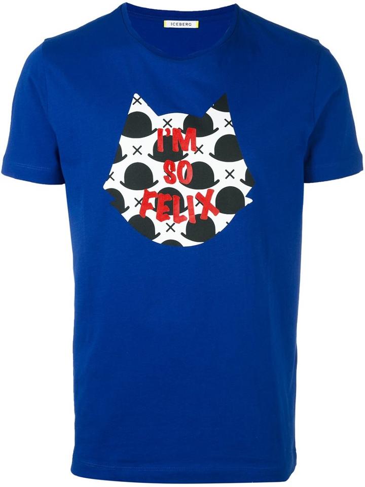 Iceberg Felix The Cat T-shirt
