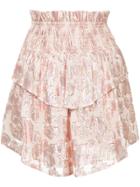 Alice Mccall Elasticated Waist Skirt - Pink & Purple