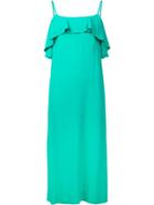 Apiece Apart 'pedernal' Slip Dress, Women's, Size: 0, Green, Viscose