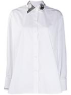 Valentino Embellished Collar Shirt - White