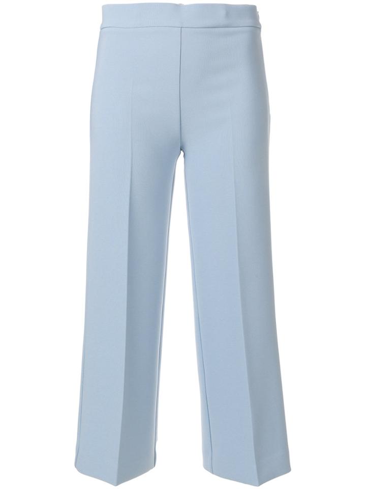 P.a.r.o.s.h. High-waisted Trousers - Blue