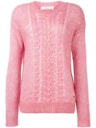 Golden Goose Deluxe Brand 'neosho' Sweater, Women's, Size: Large, Pink/purple, Viscose/alpaca