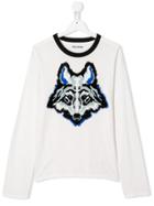 Zadig & Voltaire Kids Boys Ivory Cotton Jersey Top - White