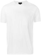 Emporio Armani Round Neck T-shirt, Men's, Size: Xxl, White, Cotton