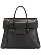Tom Ford - Zip Top Tote Bag - Women - Leather - One Size, Black, Leather