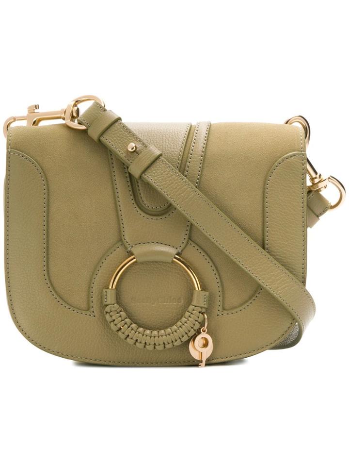 See By Chloé Hana Medium Saddle Bag - Green