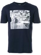 Emporio Armani Photographic-print T-shirt - Blue