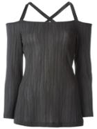 Romeo Gigli Vintage Off-shoulder Top