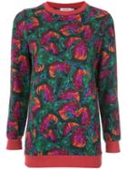 Isolda - Printed Jumpsuit - Women - Cotton - 42, Purple, Cotton