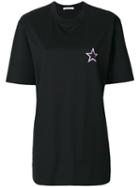 Givenchy - Columbian-fit Star Print T-shirt - Women - Cotton - L, Black, Cotton