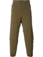 Alexander Mcqueen Cropped Trousers, Men's, Size: 52, Green, Viscose/polyester/acetate