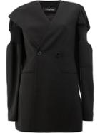 Litkovskaya Elasticated Sleeve Panel Jacket - Black