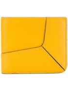 Maison Margiela Paneled Billfold Wallet - Yellow & Orange