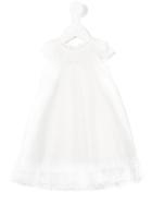 La Stupenderia - Lace Overlay Dress - Kids - Polyamide/polyester/acetate/viscose - 18 Mth, Toddler Girl's, White