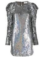 P.a.r.o.s.h. Sequin Embellished Dress - Silver